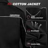 image:imageARCCAPTAIN Welding Jacket 11oz Flame Resistant FR Cotton Welding Jackets for Men and WomenBlack