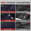 image:imageARCCAPTAIN Welding Jacket 11oz Flame Resistant FR Cotton Welding Jackets for Men and WomenNavy Blue