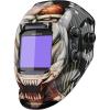 image:imageARCCAPTAIN Welding Helmet Auto Darkening 394X366 Large Viewing Screen True Color Welding Hood with 4 Arc Sensor Solar Powered Wide Shade 4559913 for ARC TIG MIG Welding Helmets for MenHSHG999Hunter