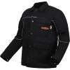 image:imageARCCAPTAIN Welding Jacket 11oz Flame Resistant FR Cotton Welding Jackets for Men and WomenBlack