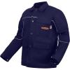 image:imageARCCAPTAIN Welding Jacket 11oz Flame Resistant FR Cotton Welding Jackets for Men and WomenDark Blue