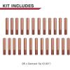 image:imageARCCAPTAIN MIG Welding Contact Tips 1130 0030 Welding Tips for Lincoln 100L 25pcs for Lincoln Tweco MIG Guns 100L Mini25pcs Welding Tips 1130 030