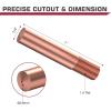 image:imageARCCAPTAIN MIG Welding Contact Tips 1130 0030 Welding Tips for Lincoln 100L 25pcs for Lincoln Tweco MIG Guns 100L Mini25pcs Welding Tips 1135 035