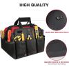 image:imageARCCAPTAIN Tool Bag Large 16inch Tool Bags for Men Tool Organizer for Electrician Craftsman Welding Tool Storage Bag Heavy Duty with Wide Mouth and Waterproof