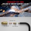 image:imageARCCAPTAIN for Miller Millermatic M100150 Welder Part 035 Contact Tip Nozzle Diffuser MIG Welding Gun Accessory Kit for Miller Millermatic M100150 Hobart H910 035 MIG Gun Accessory KitMiller M100 023