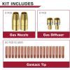 image:imageARCCAPTAIN for Miller Millermatic M100150 Welder Part 035 Contact Tip Nozzle Diffuser MIG Welding Gun Accessory Kit for Miller Millermatic M100150 Hobart H910 035 MIG Gun Accessory KitMiller M100 023