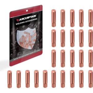 image:imageARCCAPTAIN MIG Welding Contact Tips 1130 0030 Welding Tips for Lincoln 100L 25pcs for Lincoln Tweco MIG Guns 100L Mini25pcs Welding Tips 1135 035
