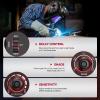 image:imageARCCAPTAIN 394X366 Welding Helmet Auto Darkening 1111 Top Optical Clarity Large Viewing Screen Solar Power Welding Hood with 4 Arc Sensor Wide Shade 4559913 for TIG MIG ARC Welding CutLY800JGB