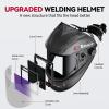 image:imageARCCAPTAIN 394X366 Welding Helmet Auto Darkening 1111 Top Optical Clarity Large Viewing Screen Solar Power Welding Hood with 4 Arc Sensor Wide Shade 4559913 for TIG MIG ARC Welding CutLY800JGL