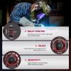 image:imageARCCAPTAIN 394X366 Welding Helmet Auto Darkening 1111 Top Optical Clarity Large Viewing Screen Solar Power Welding Hood with 4 Arc Sensor Wide Shade 4559913 for TIG MIG ARC Welding CutLY800JSH