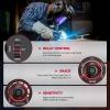 image:imageARCCAPTAIN Auto Darkening Welding Helmet with Side View 180 Panoramic View 1111 True Color Large Viewing Welding Hood with 4 Arc Sensor Solar Powered Wide Shade 459913 for TIG MIG ARC CutLY800JsGB