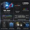 image:imageARCCAPTAIN Intelligent AutoShade Welding Helmet 180 Panoramic AutoDarkening Hood with Internal Display True Color 1111 Memory amp Gradient Builtin LED Light for TIGMIGStickCutGrind
