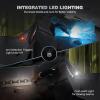 image:imageARCCAPTAIN Intelligent AutoShade Welding Helmet 180 Panoramic AutoDarkening Hood with Internal Display True Color 1111 Memory amp Gradient Builtin LED Light for TIGMIGStickCutGrind