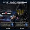image:imageARCCAPTAIN Intelligent AutoShade Welding Helmet 180 Panoramic AutoDarkening Hood with Internal Display True Color 1111 Memory amp Gradient Builtin LED Light for TIGMIGStickCutGrind