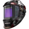 image:imageARCCAPTAIN Auto Darkening Welding Helmet with Side View 180 Panoramic View 1111 True Color Large Viewing Welding Hood with 4 Arc Sensor Solar Powered Wide Shade 459913 for TIG MIG ARC CutLY800JsAR