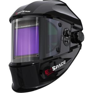 image:imageARCCAPTAIN Auto Darkening Welding Helmet with Side View 180 Panoramic View 1111 True Color Large Viewing Welding Hood with 4 Arc Sensor Solar Powered Wide Shade 459913 for TIG MIG ARC CutLY800JsGB