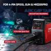 image:imageARCCAPTAIN 4 Pin Female to 5 Pin Female Aviation Panel Connector Adapter Cable Use with 4Pin Spool Gun amp MIG205PRO MIG205MP