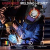 image:imageARCCAPTAIN Auto Darkening Welding Helmet 394X366 Large Viewing Screen True Color Welding Hood with 4 Arc Sensor Solar Powered Wide Shade 4559913 Welding Mask Skeleton Rider