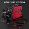image:imageARCCAPTAIN 250A MIG Welder with Pulse MIG250DP 110V 220V DoubleSingle Pulse MIGGas MIGGasless Flux MIGMMA StickLift TIGSpot WeldingSpool Gun Aluminum Welding Machine 8 in 1 Welder Machine