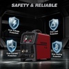 image:imageARCCAPTAIN 250A MIG Welder with Pulse MIG250DP 110V 220V DoubleSingle Pulse MIGGas MIGGasless Flux MIGMMA StickLift TIGSpot WeldingSpool Gun Aluminum Welding Machine 8 in 1 Welder Machine