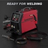 image:imageARCCAPTAIN Pulse MIG Welder 200A 7 In 1 Pulse MIGGas MIGFlux Core MIGStickLift TIGSpot WeldingSpool Gun 110V 220V Aluminum Welding Thin Sheet Metal Welding Machine with LED Digital DisplayMIG Welder 200A with Pulse