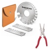 image:imageARCCAPTAIN Wire Gauge Measuring Tool amp Metal Gauge Thickness Tool with Welding Pliers