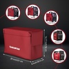 image:imageARCCAPTAIN Welder Cover Waterproof Protective Cover Reusable and Foldable Dust Cover  Welding Machine Accessory Red 20 x 1417 x 8