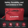 image:imageARCCAPTAIN Welder Cover Waterproof Protective Cover Reusable and Foldable Dust Cover  Welding Machine Accessory Red 20 x 1417 x 8