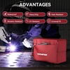 image:imageARCCAPTAIN Welder Cover Waterproof Protective Cover Reusable and Foldable Dust Cover  Welding Machine Accessory Red 20 x 1417 x 8