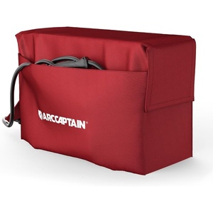 image:imageARCCAPTAIN Welder Cover Waterproof Protective Cover Reusable and Foldable Dust Cover  Welding Machine Accessory Red 20 x 1417 x 8