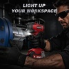 image:imageARCCAPTAIN Cordless Impact Wrench 996Ftlbs1350Nm 12 Inch High Torque Impact Gun 20V 2x40Ah Batteries amp Fast Charger 3 Variable Speeds LED Light HighRate Impact Driver for TruckCarPickup