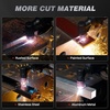 image:imageARCCAPTAIN 65Amp Plasma Cutter Pilot Arc Plasma Cutting Machine Cuts 118 Max Builtin air filter Upgraded Large LED Display 110V220V Supports Rust Removal amp Expanded Metal 2T4T PAPTRed