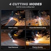 image:imageARCCAPTAIN 65Amp Plasma Cutter Pilot Arc Plasma Cutting Machine Cuts 118 Max Builtin air filter Upgraded Large LED Display 110V220V Supports Rust Removal amp Expanded Metal 2T4T PAPTRed