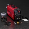 image:imageARCCAPTAIN 65Amp Plasma Cutter Pilot Arc Plasma Cutting Machine Cuts 118 Max Builtin air filter Upgraded Large LED Display 110V220V Supports Rust Removal amp Expanded Metal 2T4T PAPTRed