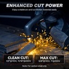 image:imageARCCAPTAIN 65Amp Plasma Cutter Pilot Arc Plasma Cutting Machine Cuts 118 Max Builtin air filter Upgraded Large LED Display 110V220V Supports Rust Removal amp Expanded Metal 2T4T PAPTRed