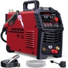 image:imageARCCAPTAIN 65Amp Plasma Cutter Pilot Arc Plasma Cutting Machine Cuts 118 Max Builtin air filter Upgraded Large LED Display 110V220V Supports Rust Removal amp Expanded Metal 2T4T PAPTRed