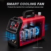 image:imageARCCAPTAIN 65Amp Plasma Cutter Pilot Arc Plasma Cutting Machine Cuts 118 Max Builtin air filter Upgraded Large LED Display 110V220V Supports Rust Removal amp Expanded Metal 2T4T PAPTRed