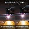 image:imageARCCAPTAIN iControl CNC Plasma Cutter CUT65 MP with APP Control NonHF Blowback Pilot Arc 65A 120V240V Upgraded LED Display Expanded Metal Pressure Detection Plasma Gouging amp Rust RemovalCUT60 Pro