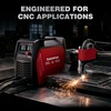 image:imageARCCAPTAIN iControl CNC Plasma Cutter CUT65 MP with APP Control NonHF Blowback Pilot Arc 65A 120V240V Upgraded LED Display Expanded Metal Pressure Detection Plasma Gouging amp Rust RemovalCUT65 MP