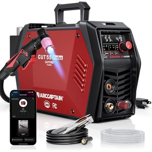 image:imageARCCAPTAIN iControl CNC Plasma Cutter CUT65 MP with APP Control NonHF Blowback Pilot Arc 65A 120V240V Upgraded LED Display Expanded Metal Pressure Detection Plasma Gouging amp Rust RemovalCUT55 Prolux