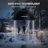 image:imageARCCAPTAIN AntiFog Face Shield for Grinding and Cutting Full Face Mask  Impact Resistant Polycarbonate Adjustable Ratcheting Headgear ANSI Z871 Certified for Grinding Cutting Industrial UseAntifog Model