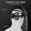 image:imageARCCAPTAIN AntiFog Face Shield for Grinding and Cutting Full Face Mask  Impact Resistant Polycarbonate Adjustable Ratcheting Headgear ANSI Z871 Certified for Grinding Cutting Industrial UseBlue Light  Antifog Model
