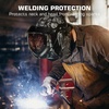 image:imageARCCAPTAIN 2PC Welding Doo Rag Welding Cap Protective Welders Cap  Welding Hats for Men Fireproof Cotton and Durable for Safety Olive Green XL SizeSkull