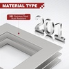 image:imageARCCAPTAIN 12Piece 201 Stainless Steel Welding Coupons  Practice Kit  MIG TIG Stick Wirefeed Welding  Precision Cut PlatesPeres Flower Cube