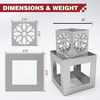 image:imageARCCAPTAIN 12Piece 201 Stainless Steel Welding Coupons  Practice Kit  MIG TIG Stick Wirefeed Welding  Precision Cut PlatesPeres Flower Cube