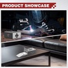 image:imageARCCAPTAIN 12Piece 201 Stainless Steel Welding Coupons  Practice Kit  MIG TIG Stick Wirefeed Welding  Precision Cut PlatesPoker Treasure Chest