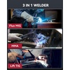 image:imageARCCAPTAIN 130A MIG Welder 110V Flux Core MIG WelderLift TIGStick E6013 Welding Rod
