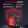 image:imageARCCAPTAIN 205A Pulse Stick Welder ARCLift TIG Welding Machine 10PCS Rods  MMALift TIGPulse Welder APP Control Auto Current Match Synergic Control Large LED Display IGBT Inverter BeginnersProARC165 Pro Stick Welder
