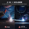 image:imageARCCAPTAIN 220Amp 10PCS Rods Stick Welder amp E7018 Welding Rod 332 5LB