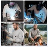 image:imageARCCAPTAIN 220Amp 10PCS Rods Stick Welder amp FR Shirts for Men 8oz 100 Cotton Fire Resistant Henley Shirt